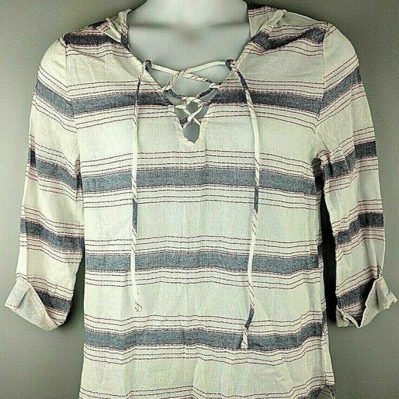 Miken Cotton Hooded Swimsuit Cover-Up Dress NEW - Picture 3 of 7